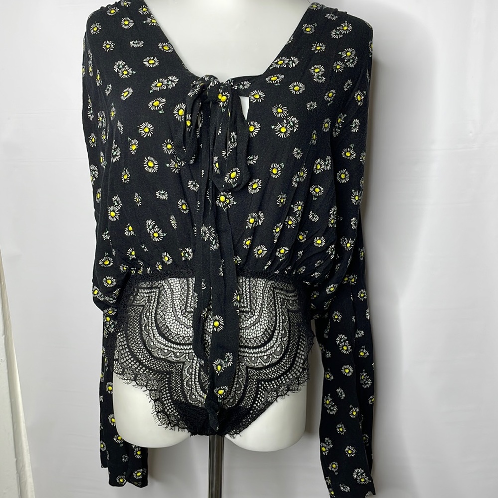 Free people bodysuit small